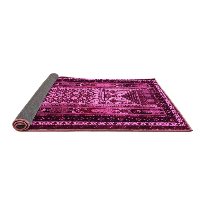 Sideview of Persian Pink Traditional Rug, tr1840pnk