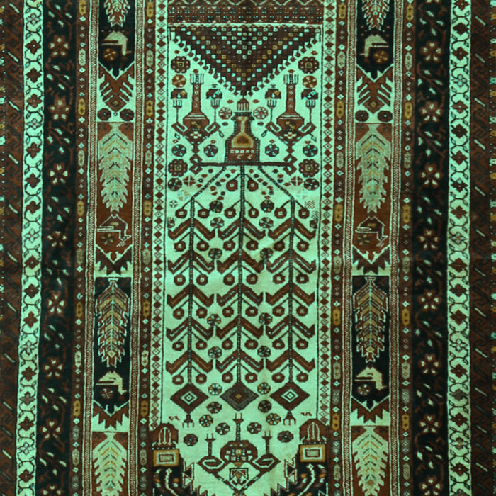 Persian Turquoise Traditional Rug, tr1840turq