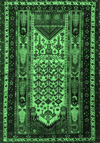 Persian Emerald Green Traditional Rug, tr1840emgrn