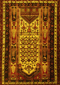 Persian Yellow Traditional Rug, tr1840yw
