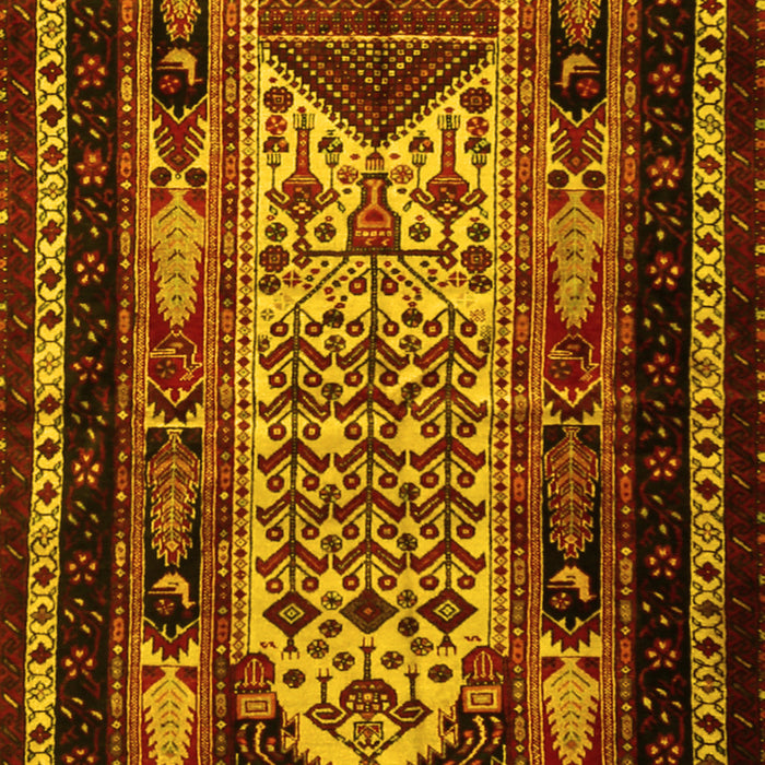 Persian Yellow Traditional Rug, tr1840yw