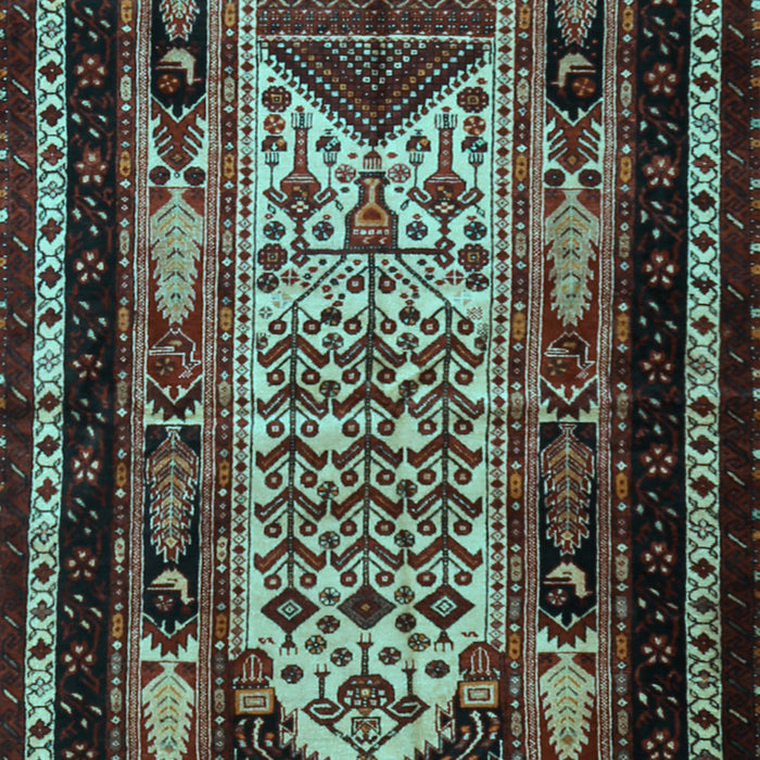 Persian Light Blue Traditional Rug, tr1840lblu