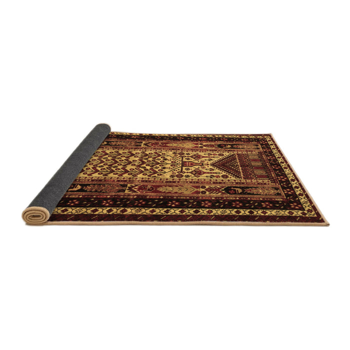 Sideview of Persian Brown Traditional Rug, tr1840brn