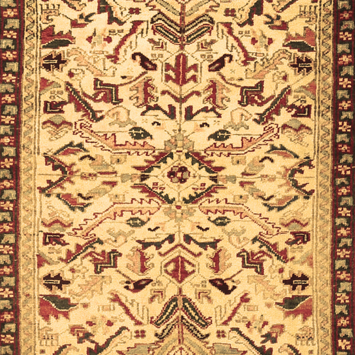 Machine Washable Animal Brown Traditional Rug, wshtr1841brn