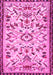 Animal Pink Traditional Rug, tr1841pnk