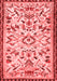 Animal Red Traditional Area Rugs