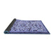 Sideview of Animal Blue Traditional Rug, tr1841blu