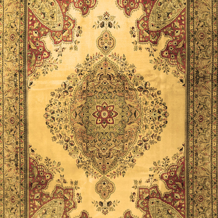 Machine Washable Persian Brown Traditional Rug, wshtr1842brn