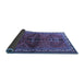 Sideview of Persian Blue Traditional Rug, tr1843blu