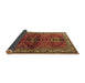Sideview of Persian Brown Traditional Rug, tr1843brn