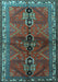 Machine Washable Persian Light Blue Traditional Rug, wshtr1843lblu