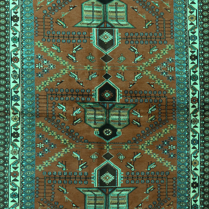 Persian Turquoise Traditional Rug, tr1843turq