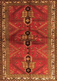 Persian Orange Traditional Rug, tr1843org