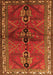 Persian Orange Traditional Rug, tr1843org