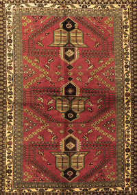 Persian Brown Traditional Rug, tr1843brn