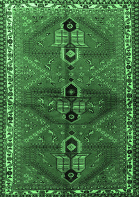 Persian Emerald Green Traditional Rug, tr1843emgrn