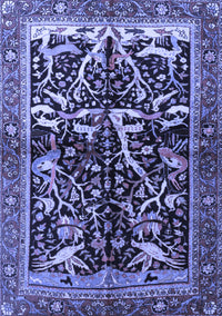 Persian Blue Traditional Rug, tr1844blu