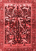 Persian Red Traditional Area Rugs