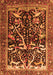 Persian Orange Traditional Rug, tr1844org