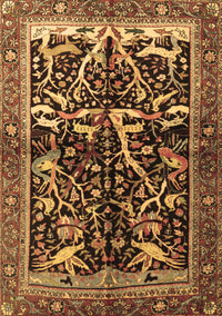 Persian Brown Traditional Rug, tr1844brn