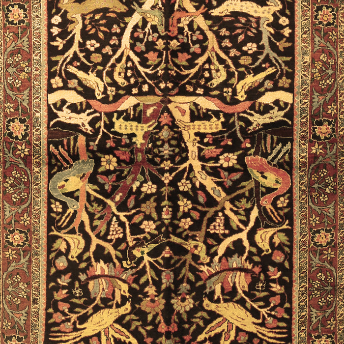 Persian Brown Traditional Rug, tr1844brn