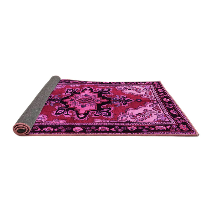 Sideview of Persian Pink Traditional Rug, tr1845pnk