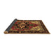 Sideview of Persian Brown Traditional Rug, tr1845brn