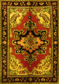 Persian Yellow Traditional Rug, tr1845yw