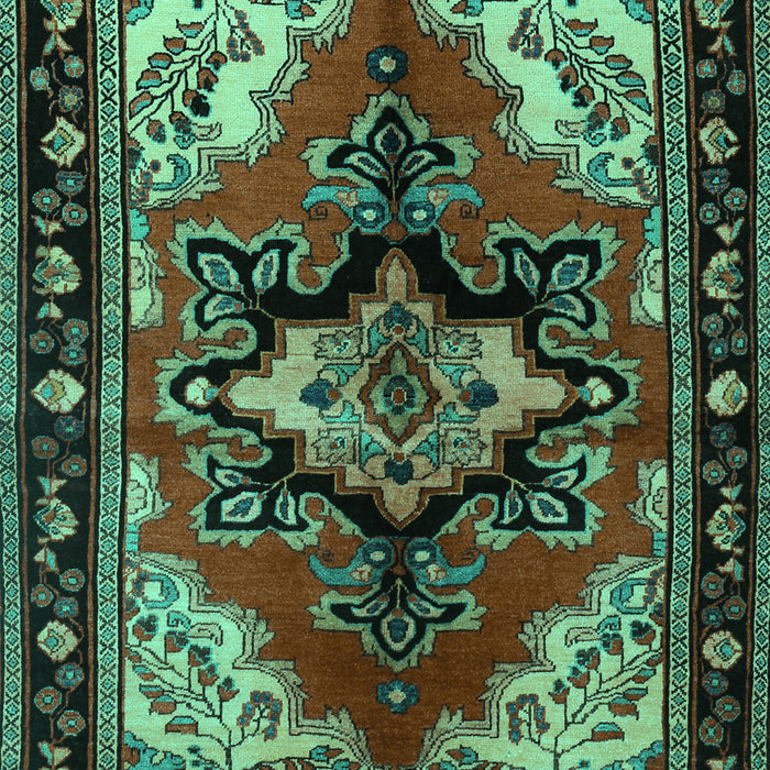 Persian Turquoise Traditional Rug, tr1845turq