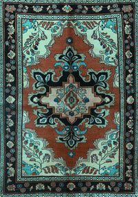 Persian Light Blue Traditional Rug, tr1845lblu