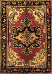 Persian Brown Traditional Rug, tr1845brn