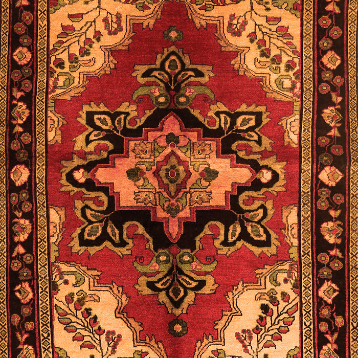 Persian Orange Traditional Rug, tr1845org