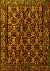 Persian Yellow Traditional Rug, tr1846yw