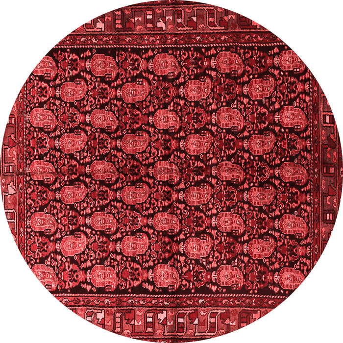 Machine Washable Persian Red Traditional Rug, wshtr1846red