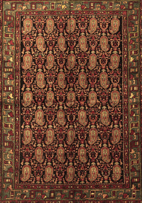 Persian Brown Traditional Rug, tr1846brn