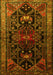 Persian Yellow Traditional Rug, tr1847yw