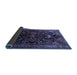 Sideview of Persian Blue Traditional Rug, tr1847blu