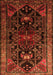 Persian Orange Traditional Rug, tr1847org