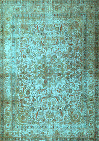 Persian Light Blue Traditional Rug, tr1848lblu