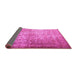 Sideview of Persian Pink Traditional Rug, tr1848pnk