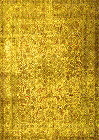 Persian Yellow Traditional Rug, tr1848yw
