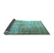 Sideview of Persian Light Blue Traditional Rug, tr1848lblu
