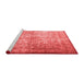 Traditional Red Washable Rugs