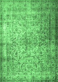 Persian Emerald Green Traditional Rug, tr1848emgrn