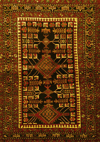 Persian Yellow Traditional Rug, tr1849yw