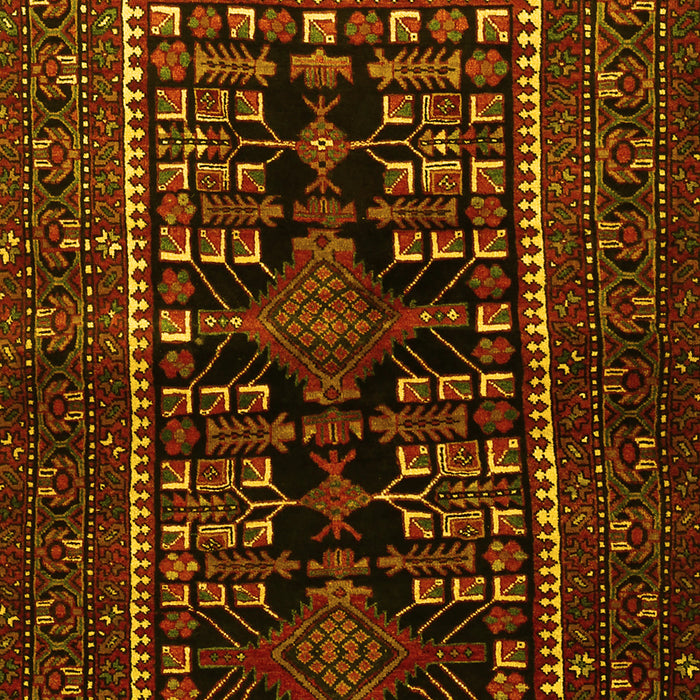 Persian Yellow Traditional Rug, tr1849yw