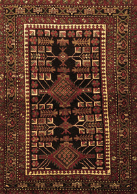Persian Brown Traditional Rug, tr1849brn