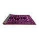 Sideview of Persian Purple Traditional Rug, tr1849pur