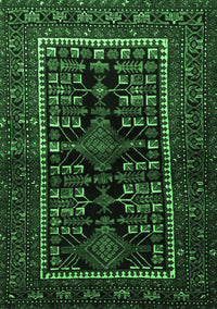 Persian Emerald Green Traditional Rug, tr1849emgrn