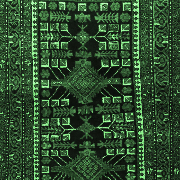 Persian Emerald Green Traditional Rug, tr1849emgrn